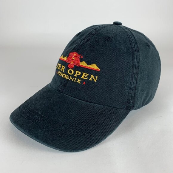 FBR Phoenix Open Black Alternative Apparel Relaxed Fit Strapback Hat - Picture 3 of 6